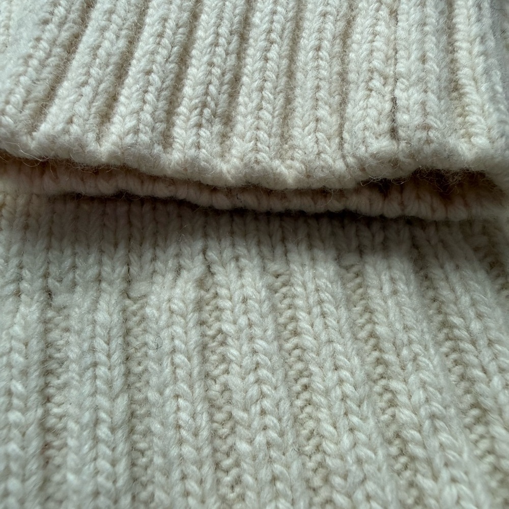 Polo by Ralph Lauren Cream Sweater with Navy Letters - Picture 3 of 12